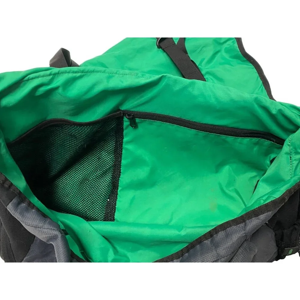 Lululemon Crossbody Messenger Bag Gray Green Black 19